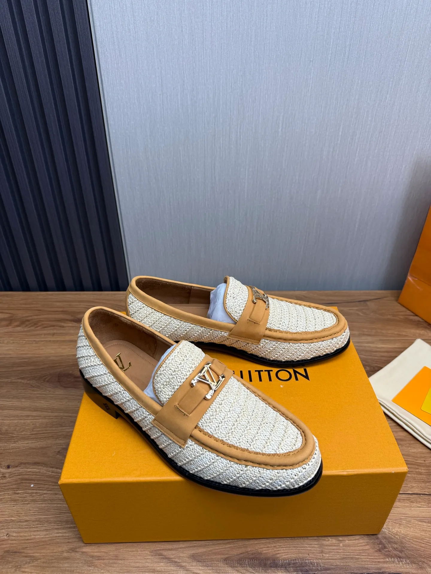 Factory 680💰 LV. Men's business casual leather shoes, all made of imported original brand leather, just to create a more comfortable wearing experience, original non-slip and wear-resistant outsole ✔️16-45 (38.45 non-returnable)